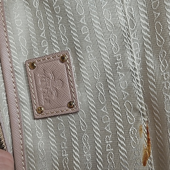 PRADA SAFFIANO GALLERIA  TOP HANDLE TOTE -PINK BEIGE - Picture 8 of 14